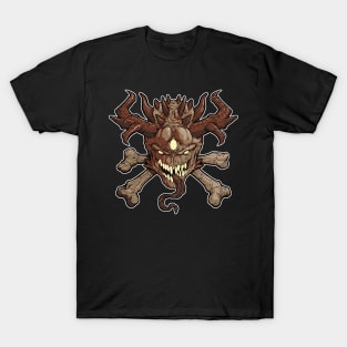 Monster Head and Crossbones T-Shirt